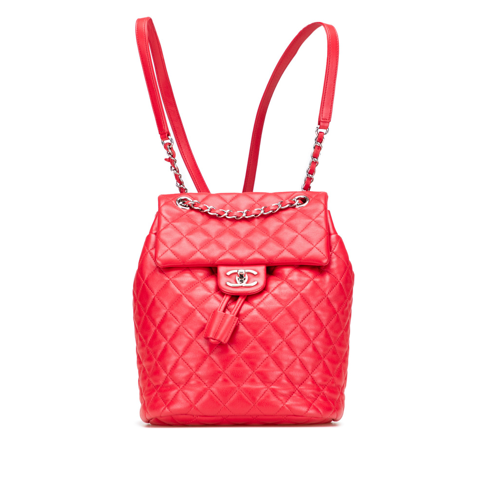 Pre-Loved Chanel Small Lambskin Urban Spirit Backpack